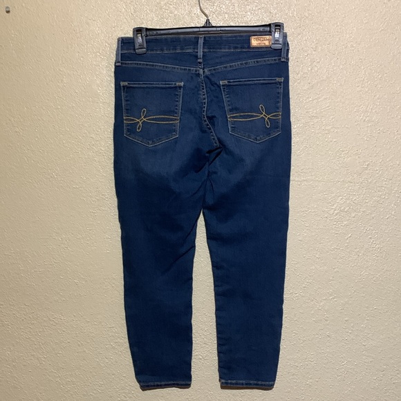 Denizen Jeans 4 Blue Stretchy Modern Ankle Skinny Mid Rise LOGO Cotton Blend - Picture 11 of 16